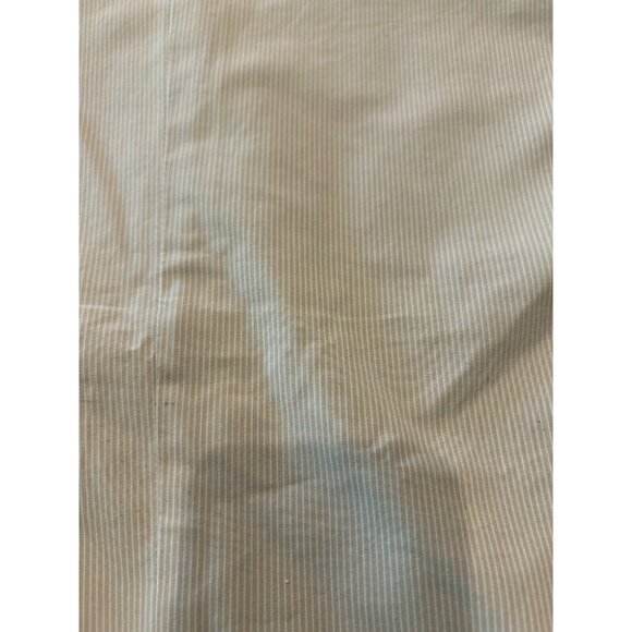 Banana Republic Pants Mens 36x27 Flat Front Tan Striped Lightweight Cotton Chino - Picture 3 of 12